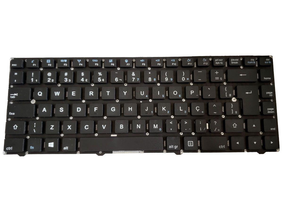 Miniatura Teclado Semp Toshiba Sti Ni 1401 Itautec W7510 Sem Frame Br