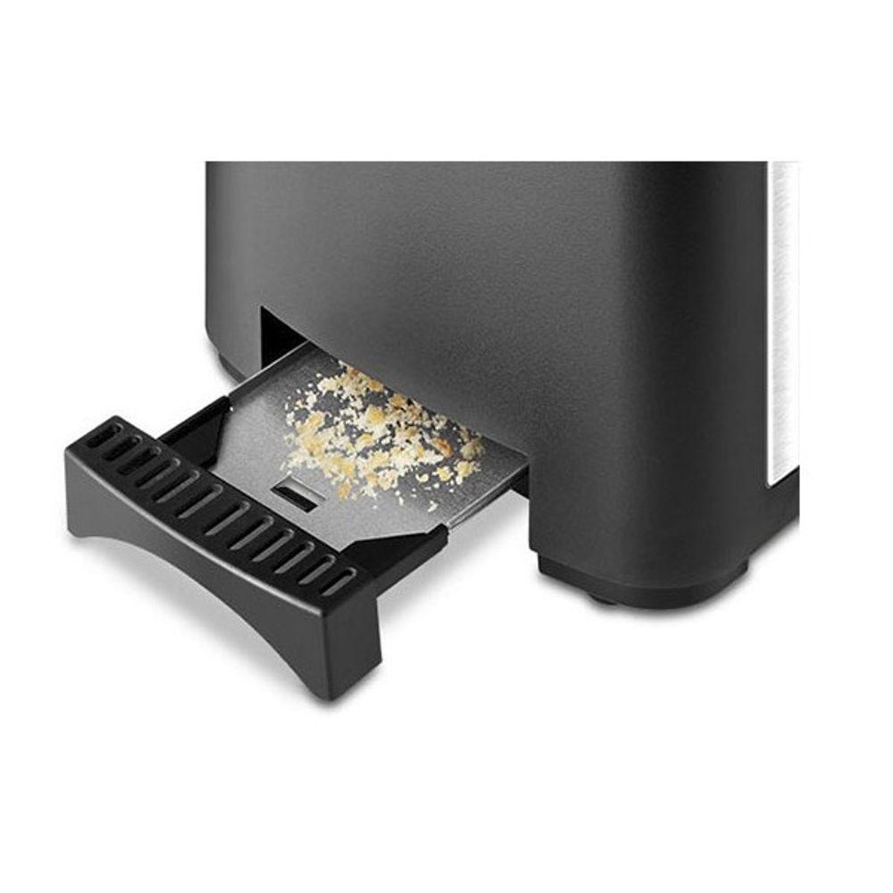 Miniatura Torradeira Tostador De Paes Inox 6 Níveis Mondial 800w 220V