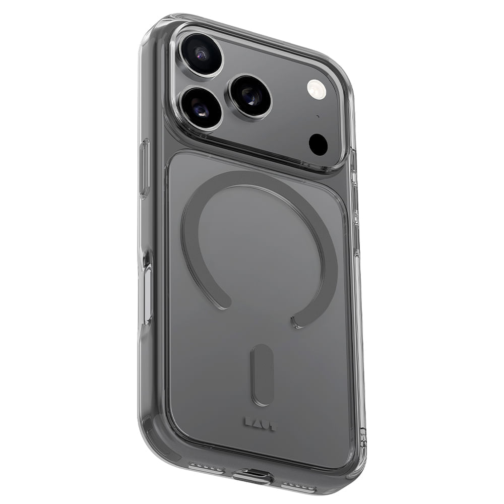 Miniatura Capa Protetora para iPhone 17 Pro Max Crystal Fluro Preta - Laut - L_IP25D_CF_BK