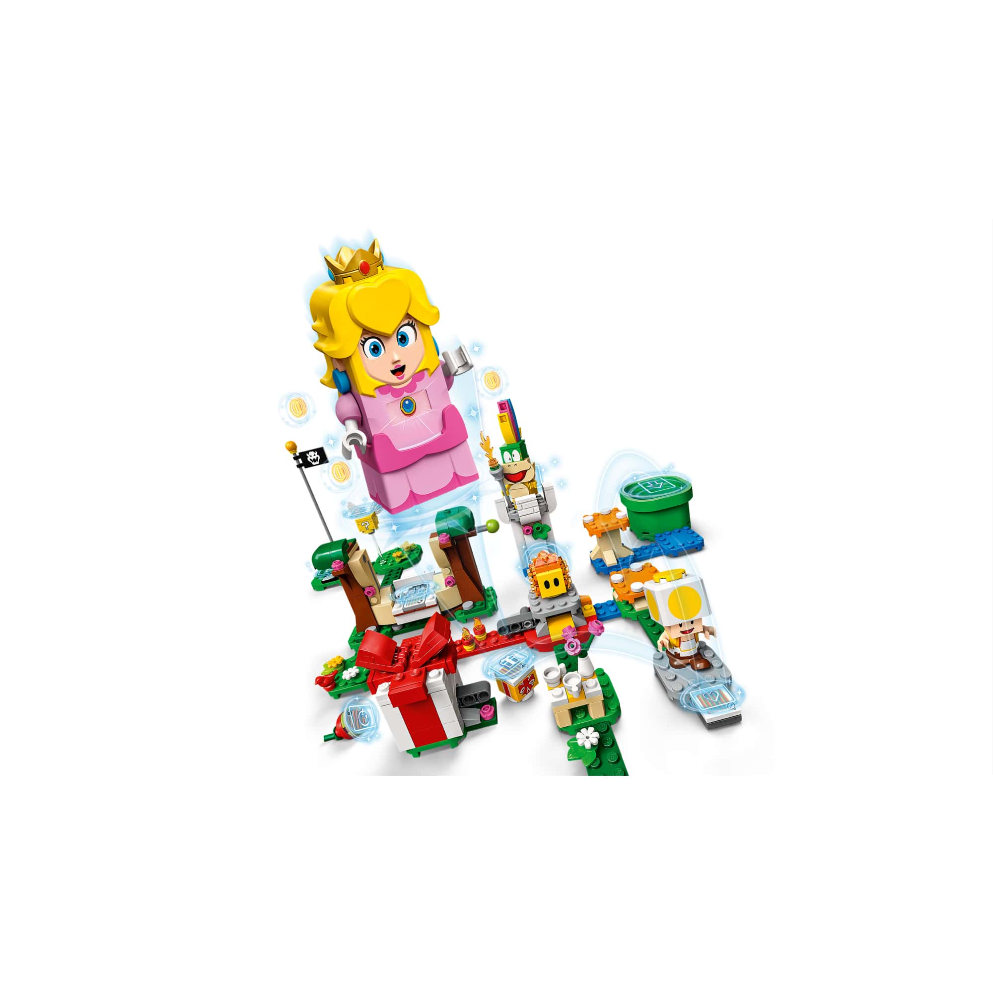 Miniatura LEGO Super Mario - Curso Iniciação Aventuras com Peach