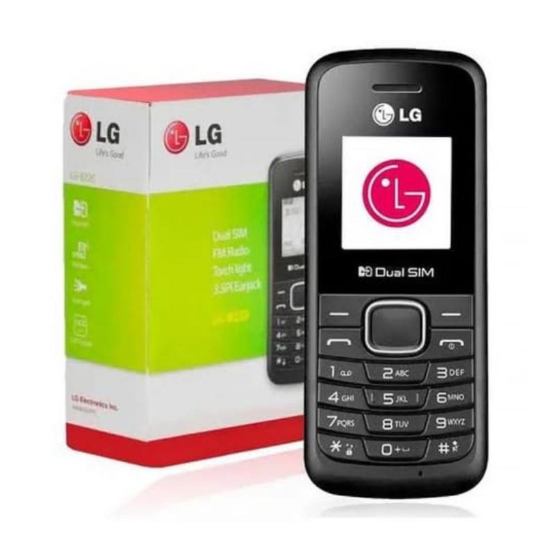 Miniatura Celular Lg B220 Dual Chip Rádio Fm E Lanterna Preto