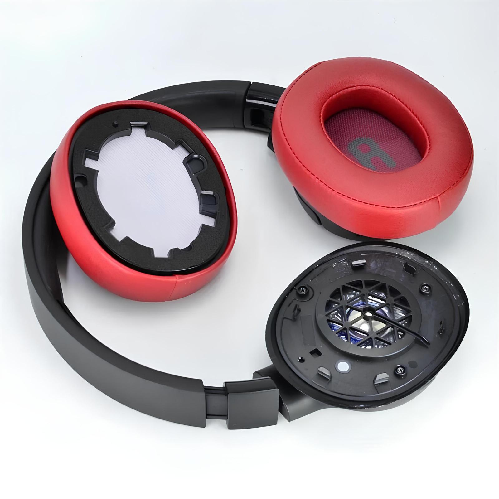 Miniatura Kit Almofada Orelha Proteção Headband Arco Para Fonevermelho