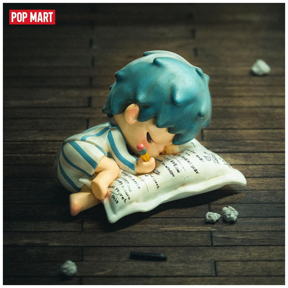 Miniatura Blind Box, Coleção de Bonecos Surpresa da POP MART, Conjunto de 12 Miniaturas Hirono, Brinquedos Colecionáveis com Design Variado para Decorar