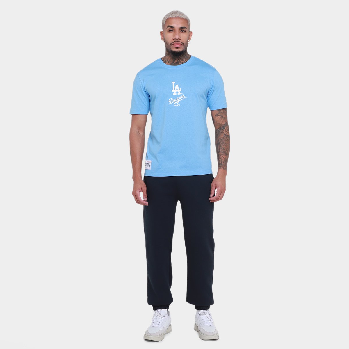 Miniatura Calça Moletom New Era Core Programa Neyyan Masculina Marinho - M