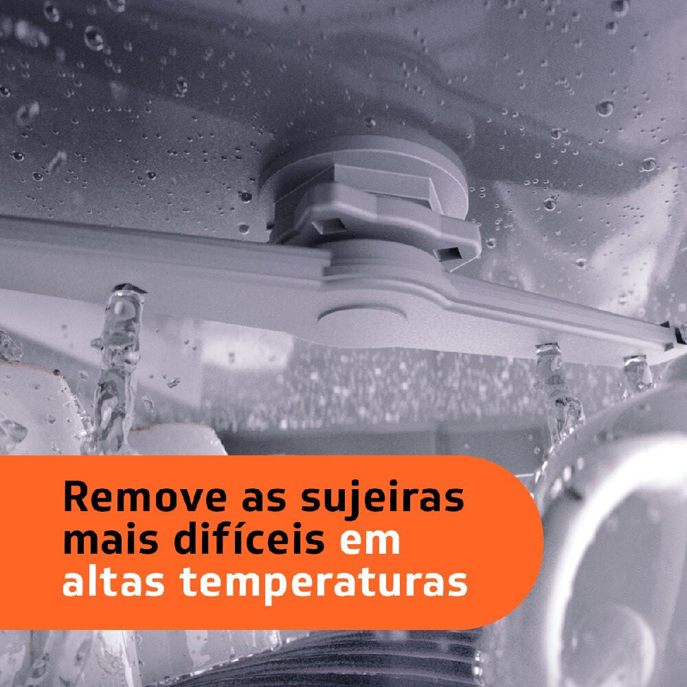 Lava-Louças 8 Serviços de Lavagem BLF08BS Brastemp Cinza - 110V