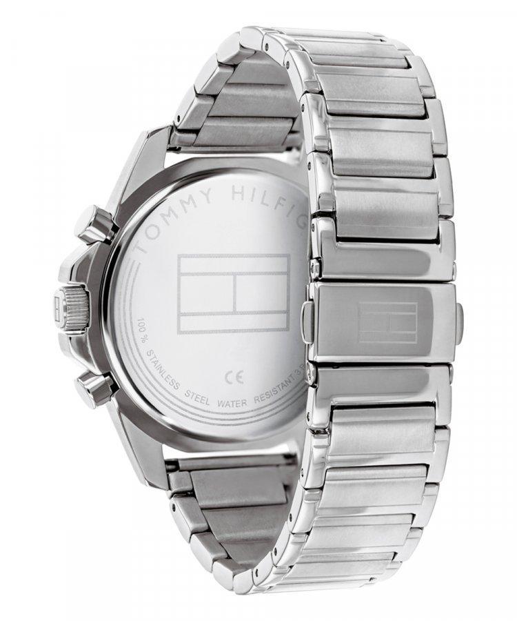 Miniatura Relógio Tommy Hilfiger Masculino 1791788 Aço Prata