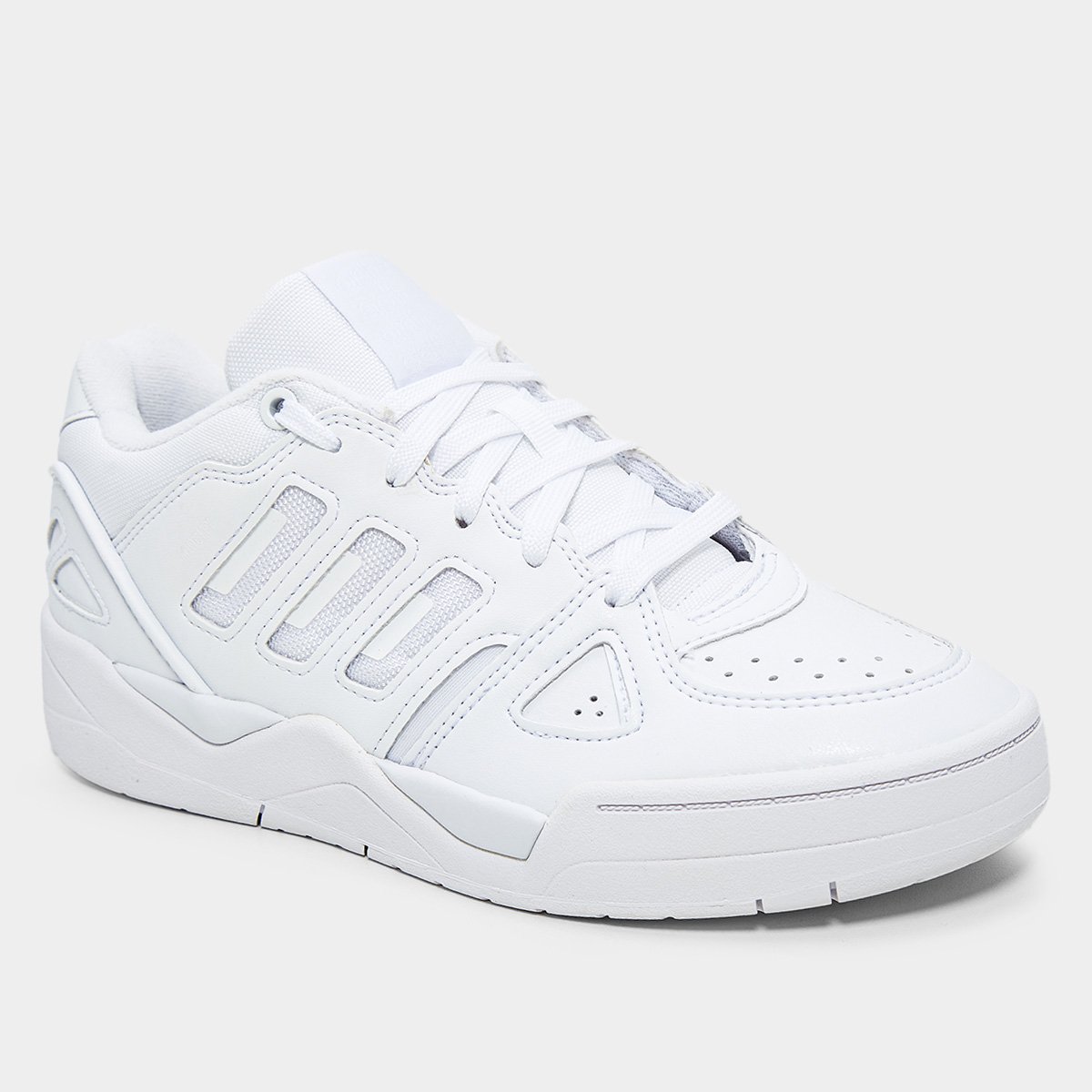 Miniatura Tênis Adidas Midcity Low Masculino Branco+Cinza - 37