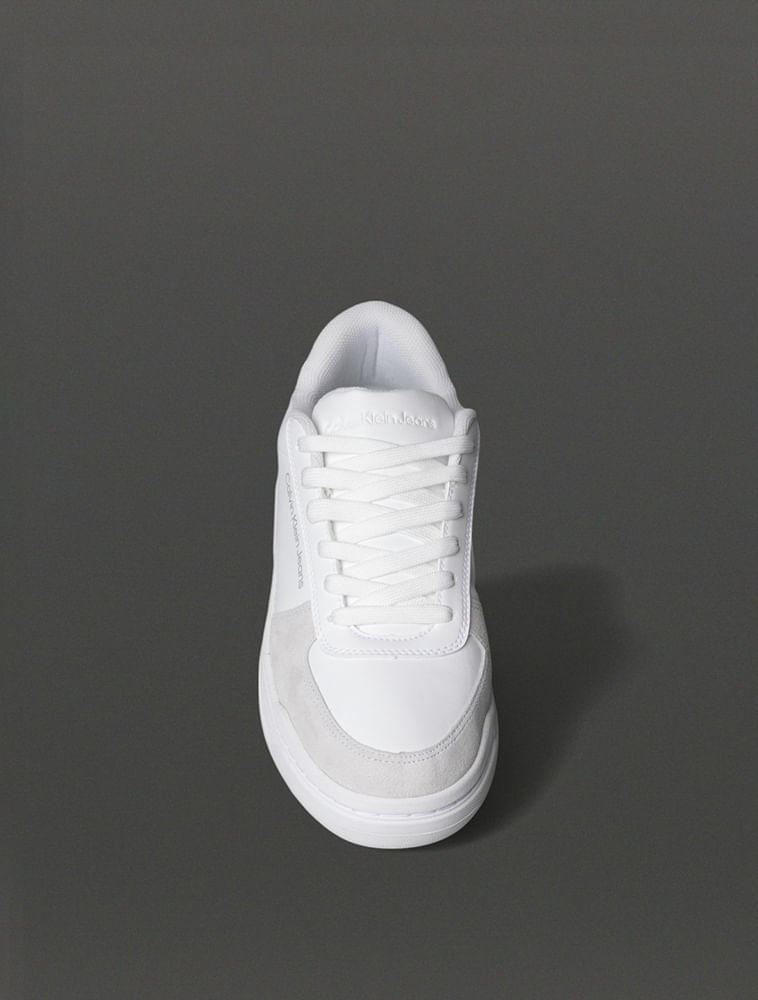 Miniatura Tênis Masculino Court Calvin Klein Jeans - Branco Tênis Masculino Court Calvin Klein Jeans Branco 38