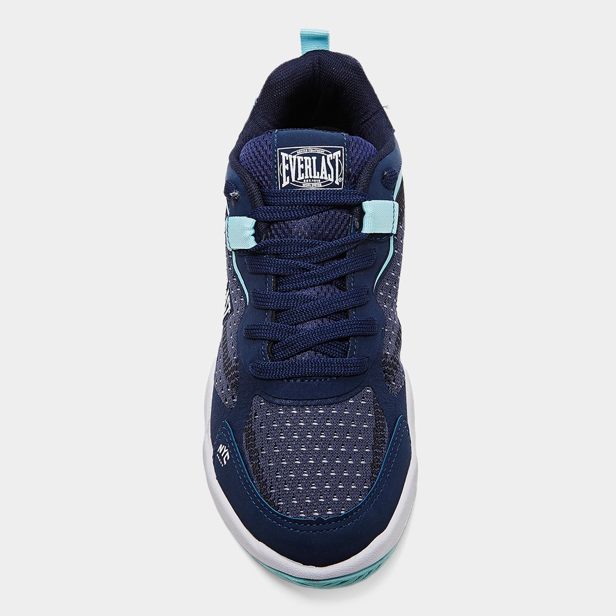 Miniatura Tênis Everlast Forceknit LW Feminino Azul+Verde - 35