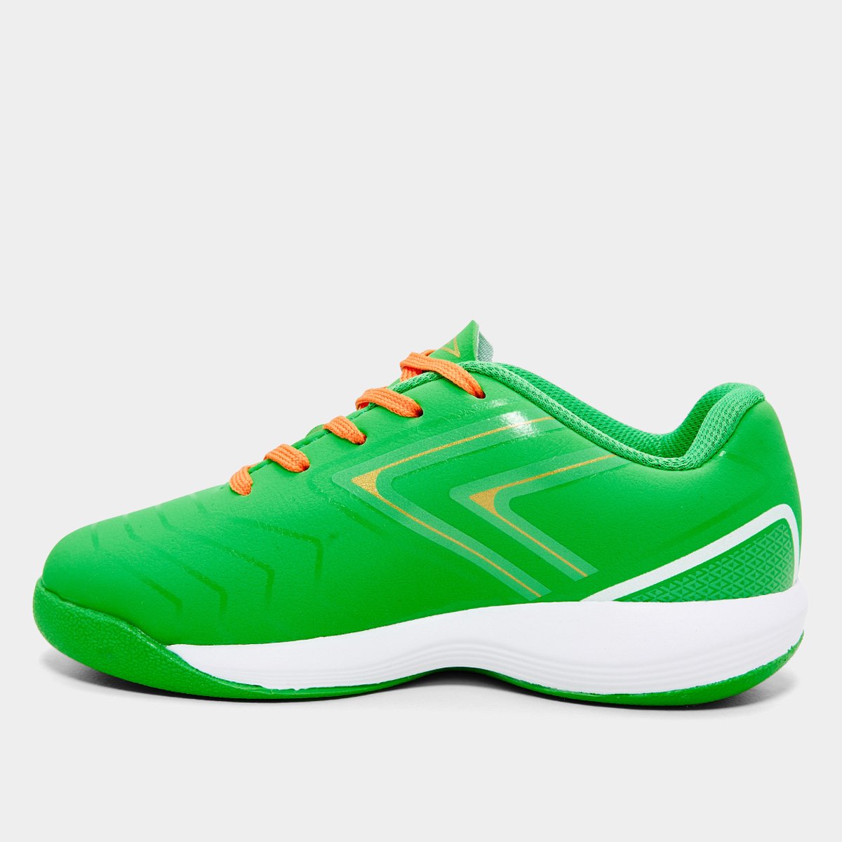 Chuteira Infantil Futsal Umbro Pro 5 Bump Verde+Branco - 29