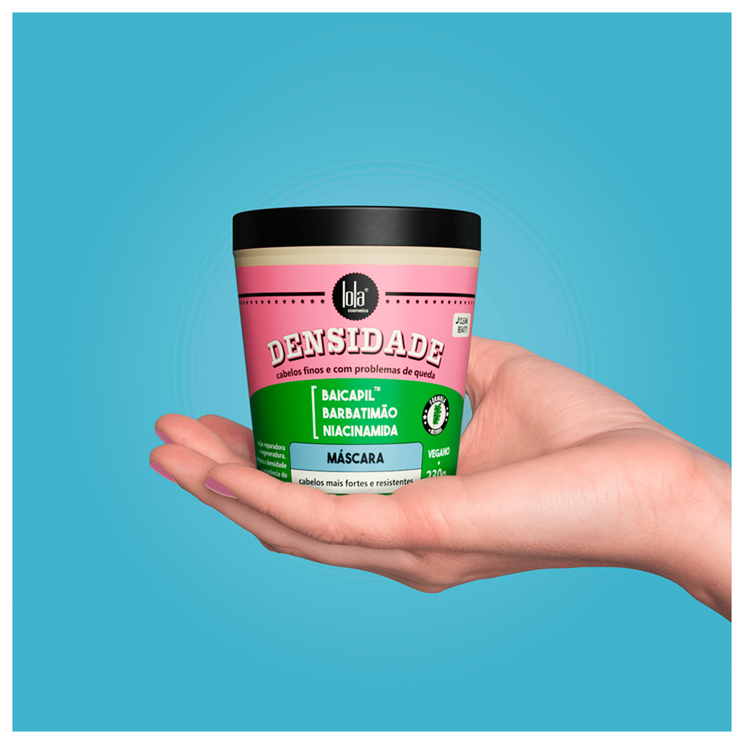 Miniatura Lola Cosmetics Densidade - Máscara Capilar 230g