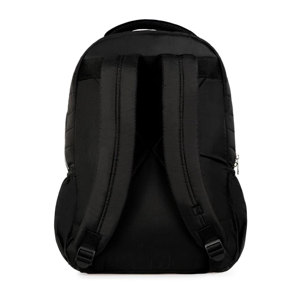 Miniatura Mochila Escolar Feminina Juvenil  BG Girl Preta Preto