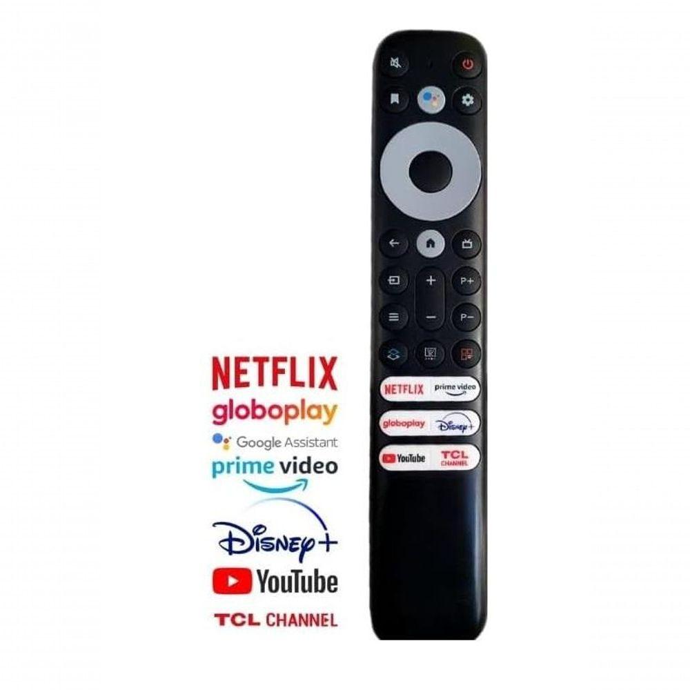 Miniatura Controle Remoto Tv Compatível Tcl Smart Tv 8k Rc602v Fgb-9184