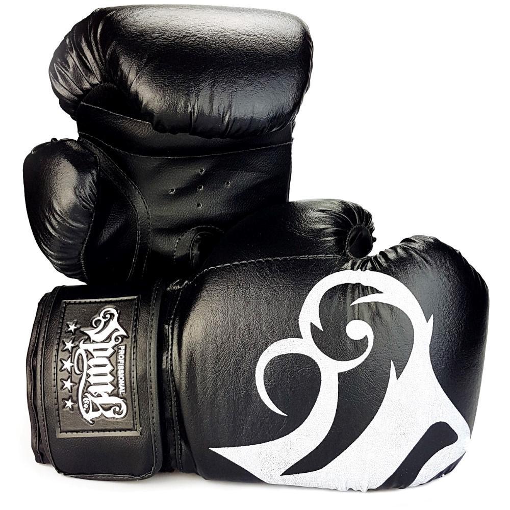 Miniatura Kit Treino Boxe Spank - Preto - 14Oz Resistência - Preto - Luva de boxe e muay thai - Spank - Sintético - 1 par - 14oz - Velcro - Sparring