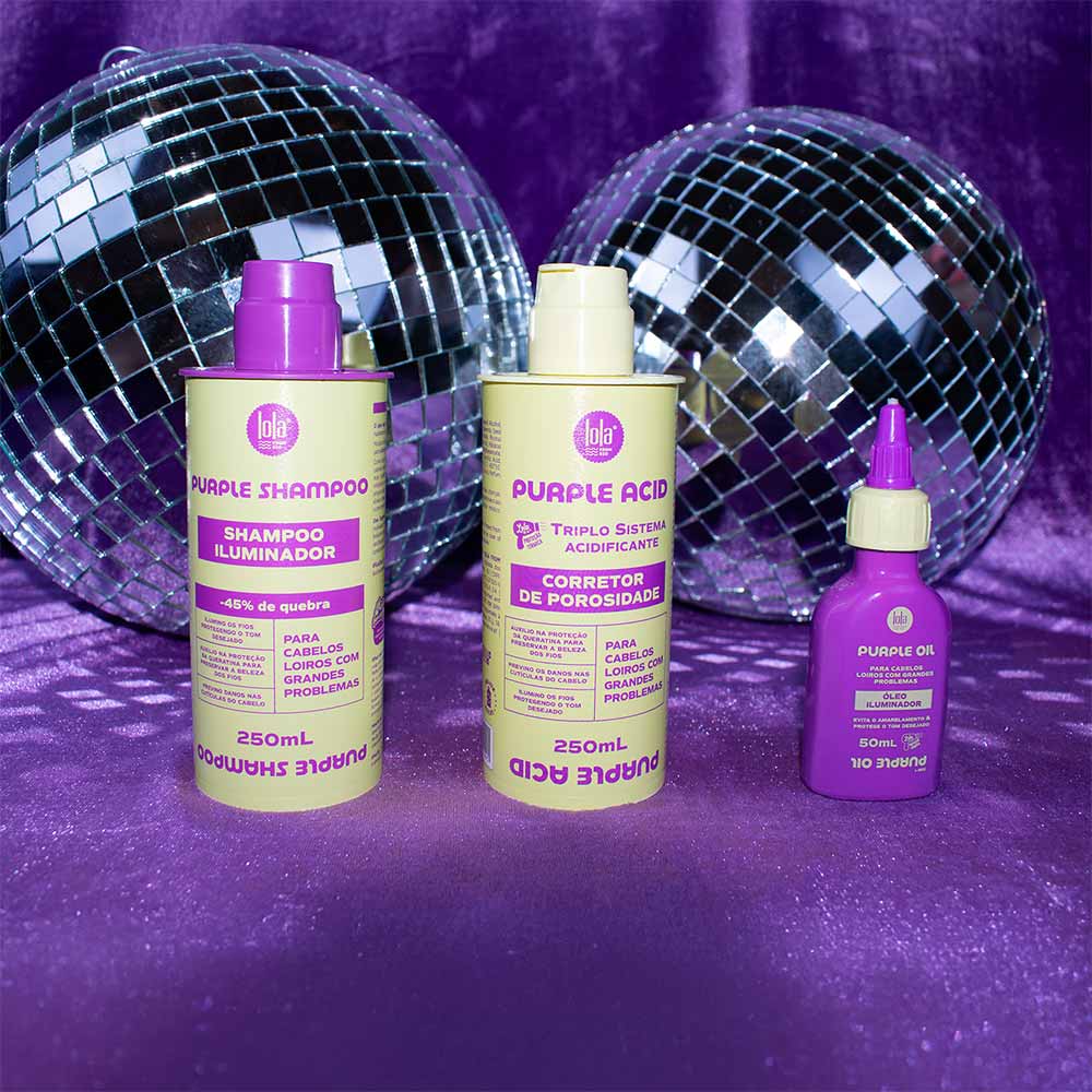 Miniatura Shampoo Lola Cosmetics Purple 250ml
