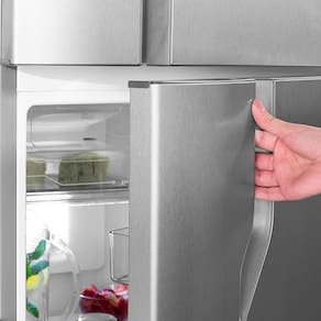 Geladeira Electrolux DFX41 Frost Free 371L Turbo Congelamento Duplex Inox 127V