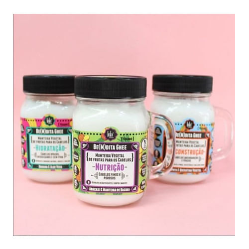 Miniatura Lola Cosmetics Be(m)dita Ghee Kit 350g - Hidratação + Nutrição + Reconstrução Kit