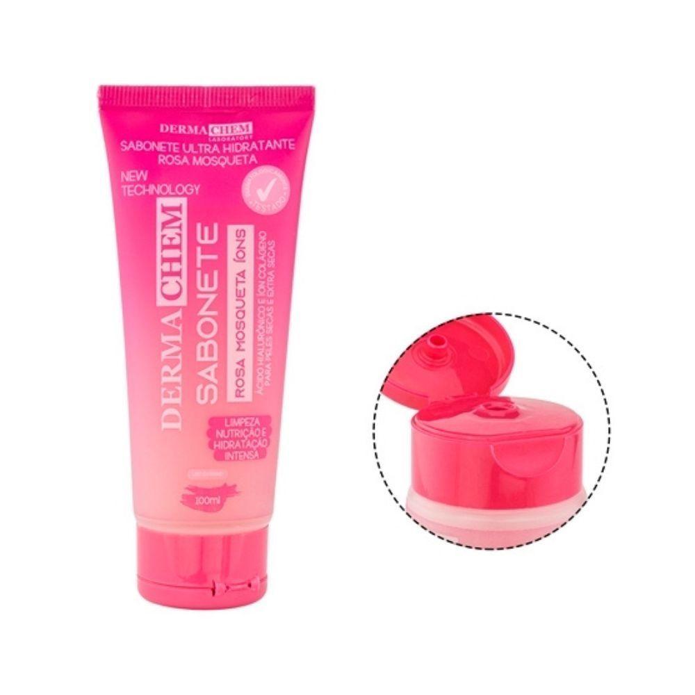 Miniatura Dermachem Sabonete Hidratante Rosa Mosqueta 100ml 6183