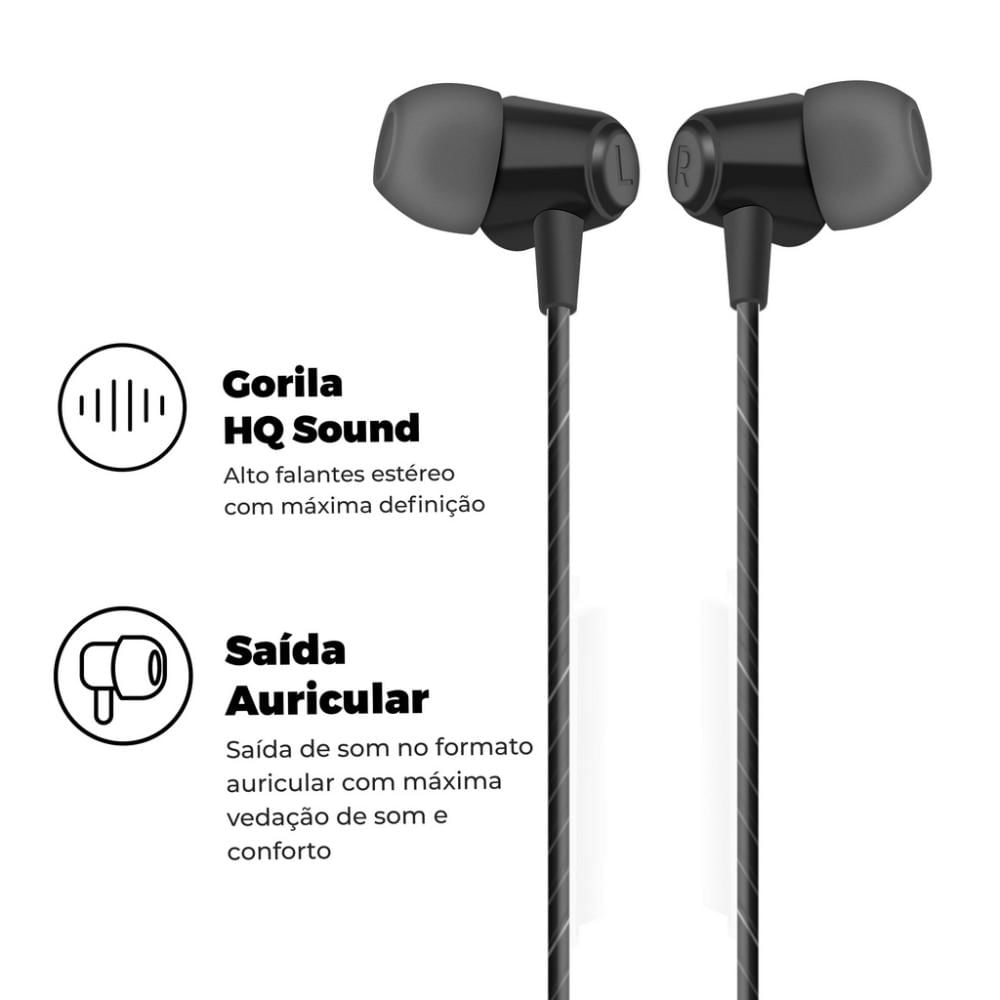 Miniatura Fone de Ouvido Atomic - Gshield