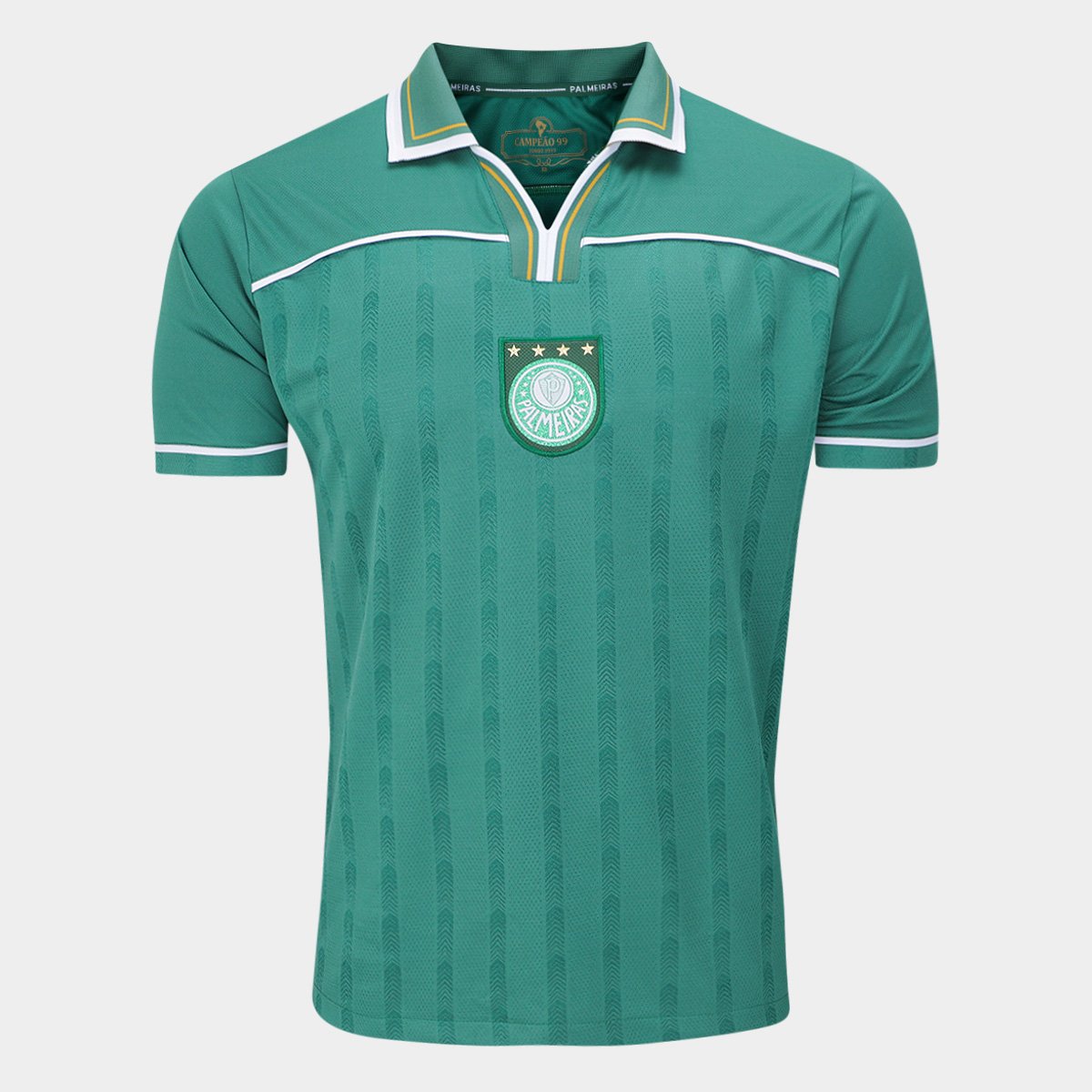 Miniatura Camiseta Retrô Palmeiras 1999 Masculina Verde - P