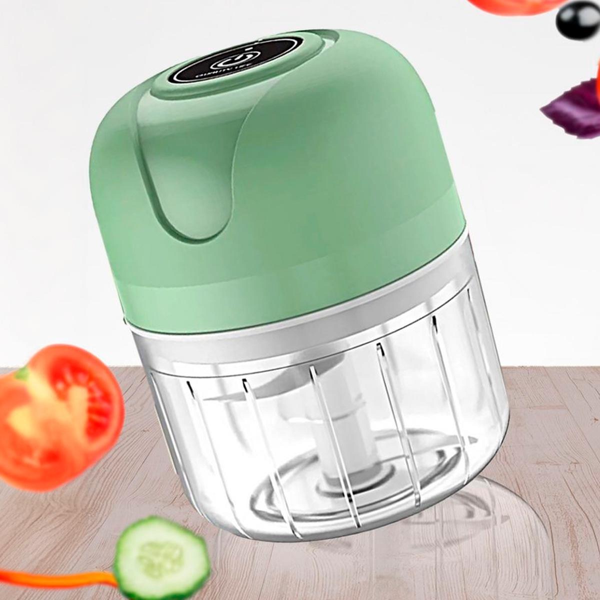Miniatura Mini Processador Usb Para Alho E Cebola Cozinha Sem Lágrimas