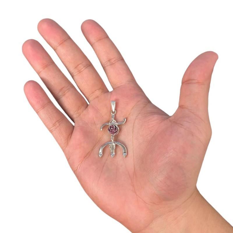 Miniatura Pingente Tridente Maria Mulambo Em Metal - Escolha A Cor