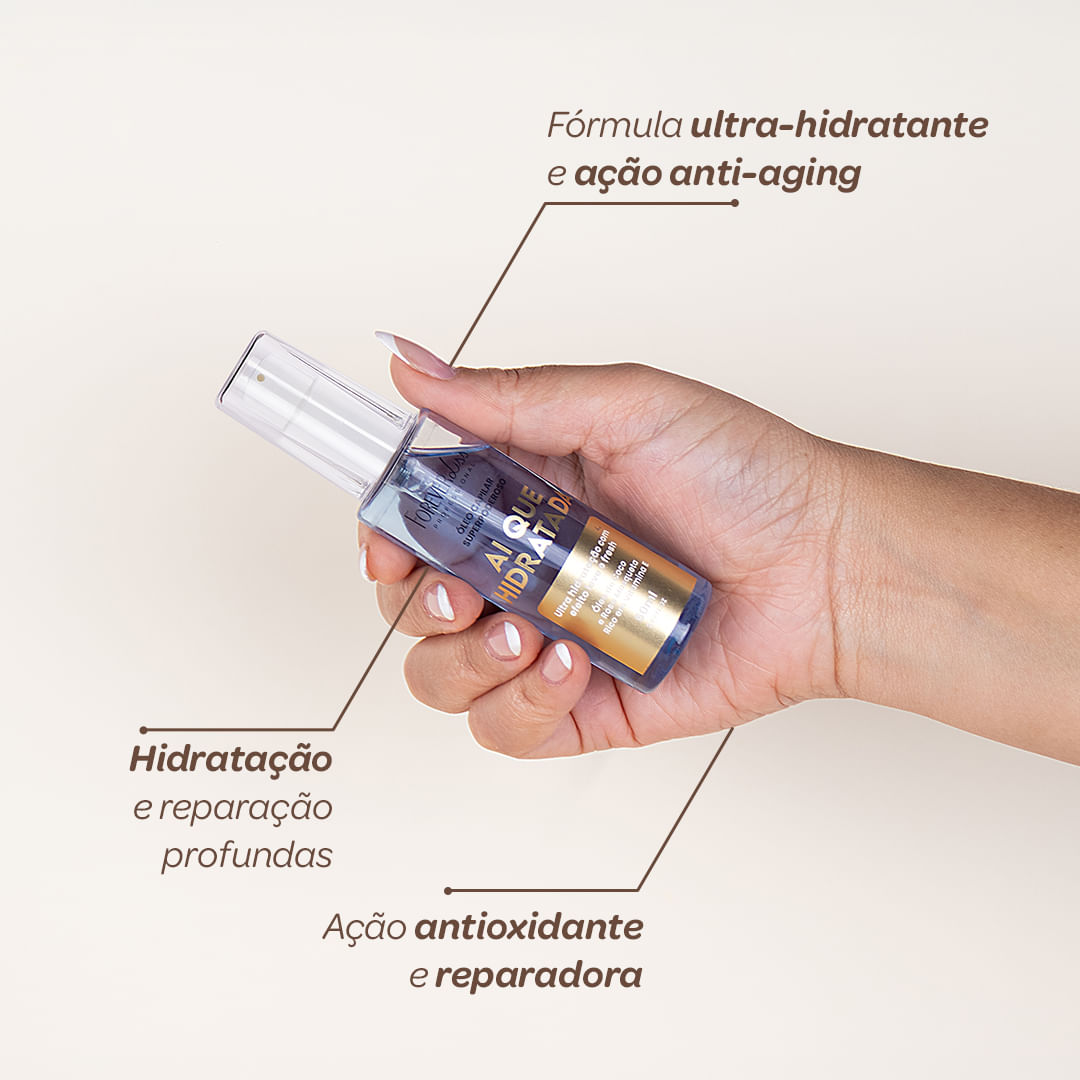 Miniatura Kit Óleos Superpoderosos Brilho e Hidratação Forever Liss