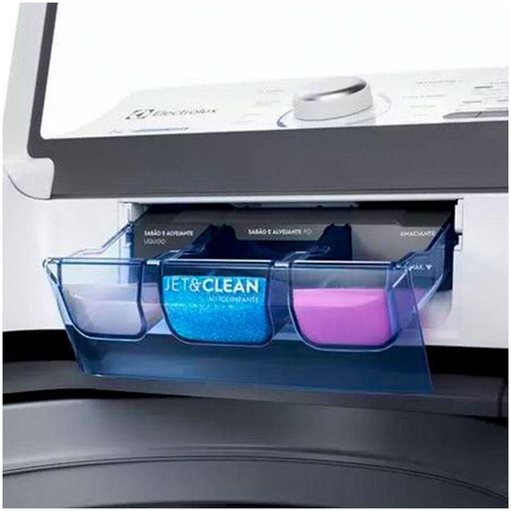 Miniatura Lavadora De Roupas Led14 14kg Cesto Inox Electrolux Branco 220v 220V