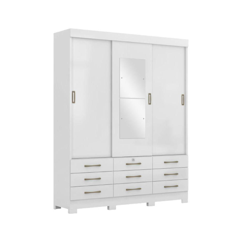 Miniatura Guarda Roupa New Tóquio Com Espelho