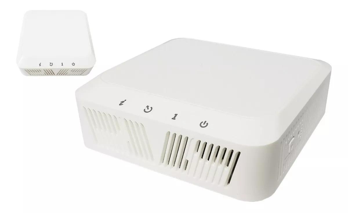 Miniatura Onu Gpon Fiberhome AN5506-01a 1GE Bridge Mini Branco 20km