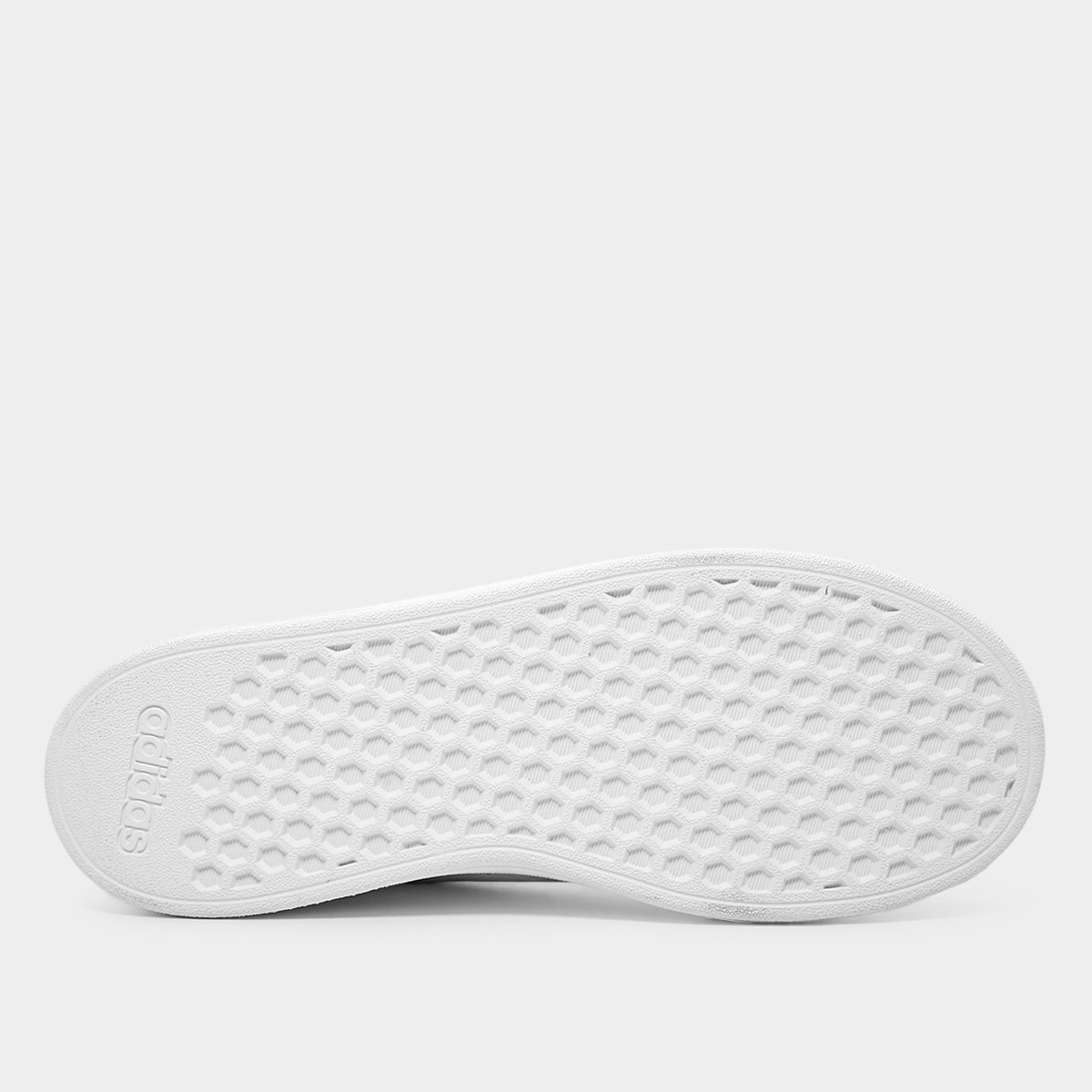 Miniatura Tênis Infantil Adidas Advantage Base 2.0 Branco+Verde - 33
