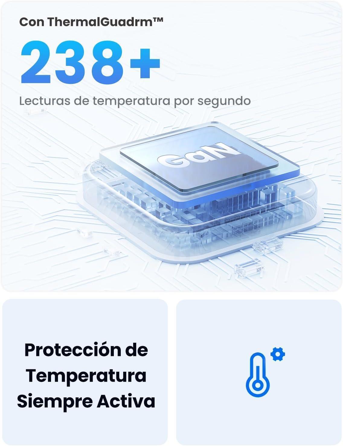 Miniatura Carregador Ugreen USB-C 30W PD 3.0 Azul