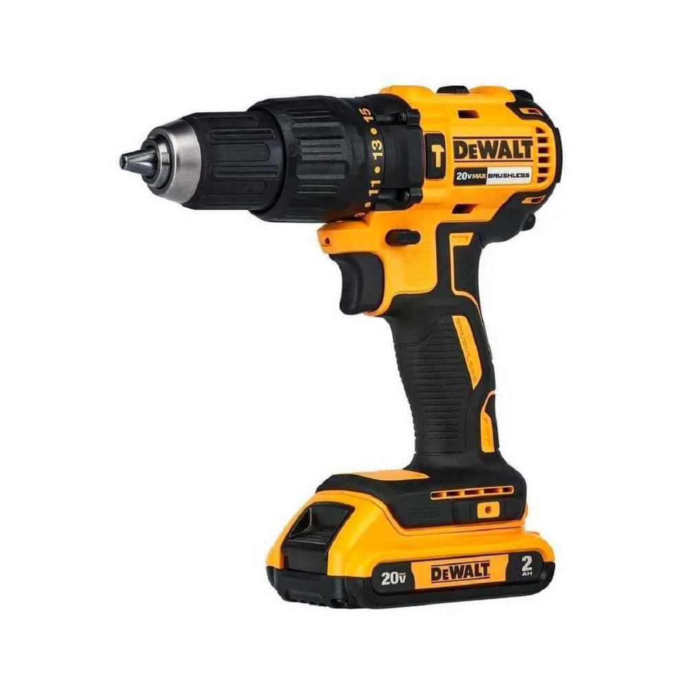 Miniatura Furadeira E Parafusadeira Profissional De Impacto Dewalt Modelo Dcd7781d1 1 Bateria 1 Carregador 20v
