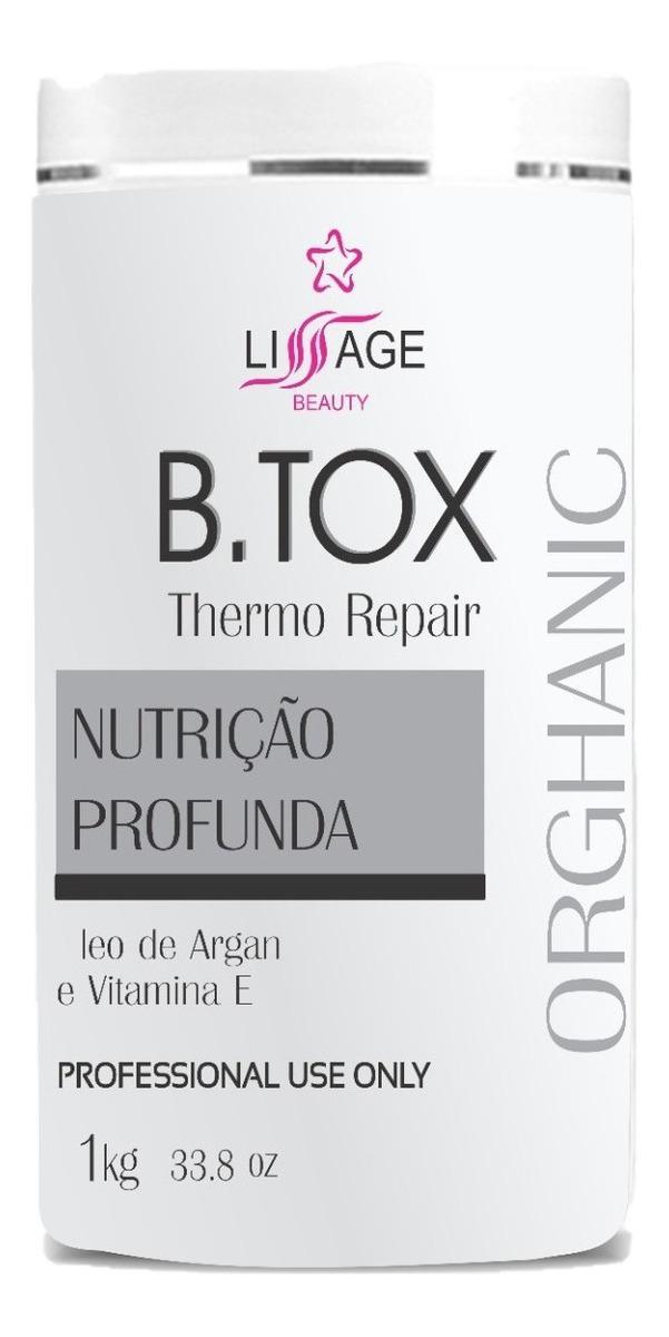 Miniatura Escova Botox Capilar Hidratação Profunda Profissional Liss