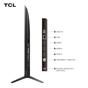Smart TV 50" TCL 50C6KS 4K QD-Mini Led 60Hz com Sistema Operacional Google TV