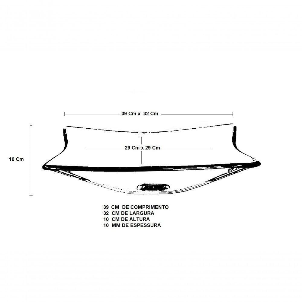 Miniatura Combo Gabinete De Vidro Iq Inox + Torneira Azul