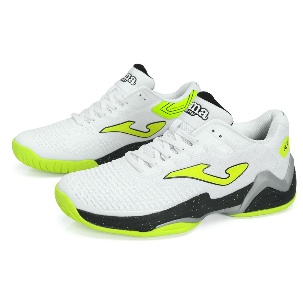 Tênis Joma Ace Pro - All Court - Branco, Preto e Limão 39