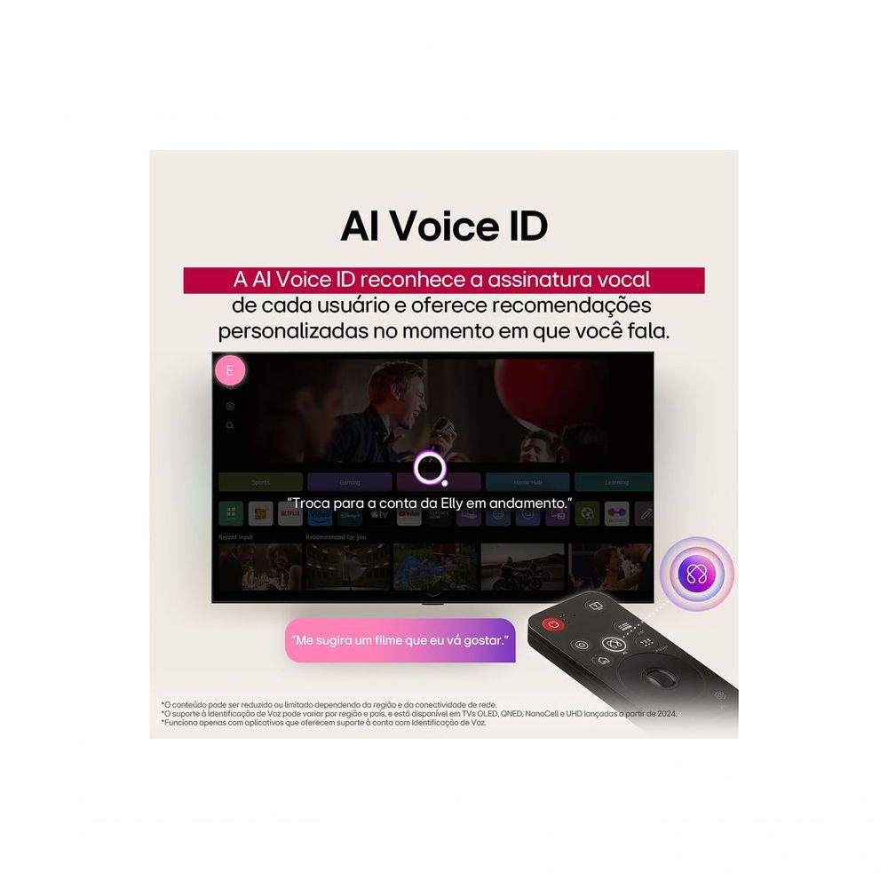 Smart TV LG OLED Evo AI C5 48 Polegadas OLED48C5PSA Bivolt