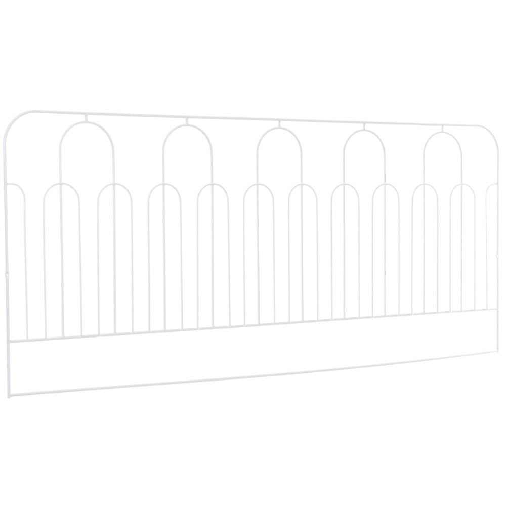 Miniatura Cabeceira para Cama Aramada Triunfo - Queen Branco