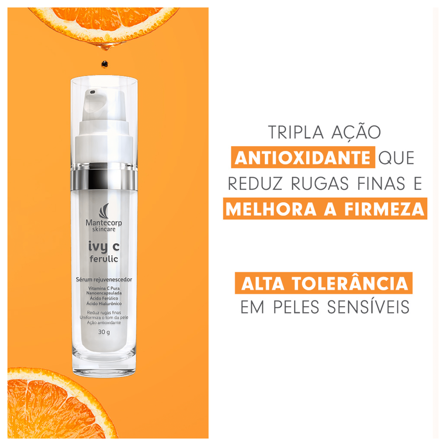 Miniatura Mantecorp Ivy C Ferulic - Sérum Rejuvenescedor 30ml