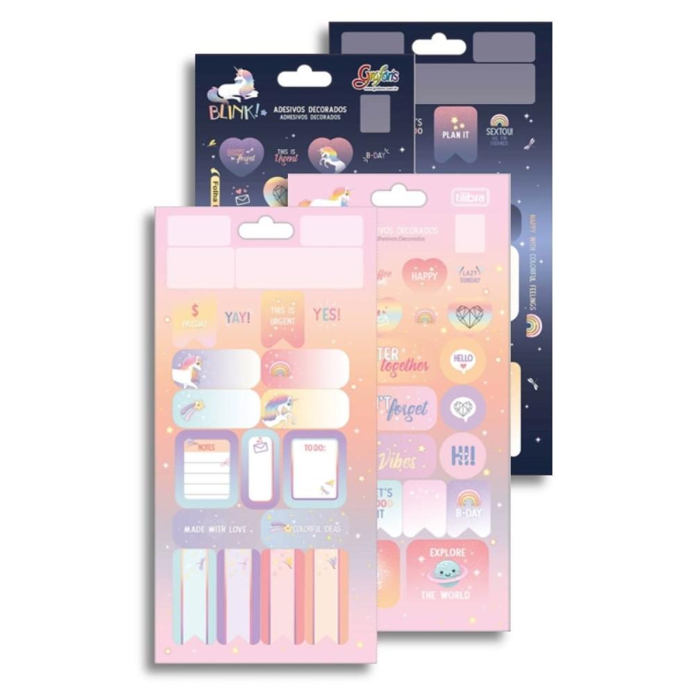 Miniatura Kit de adesivos duplos BLINK! (2 cartelas)