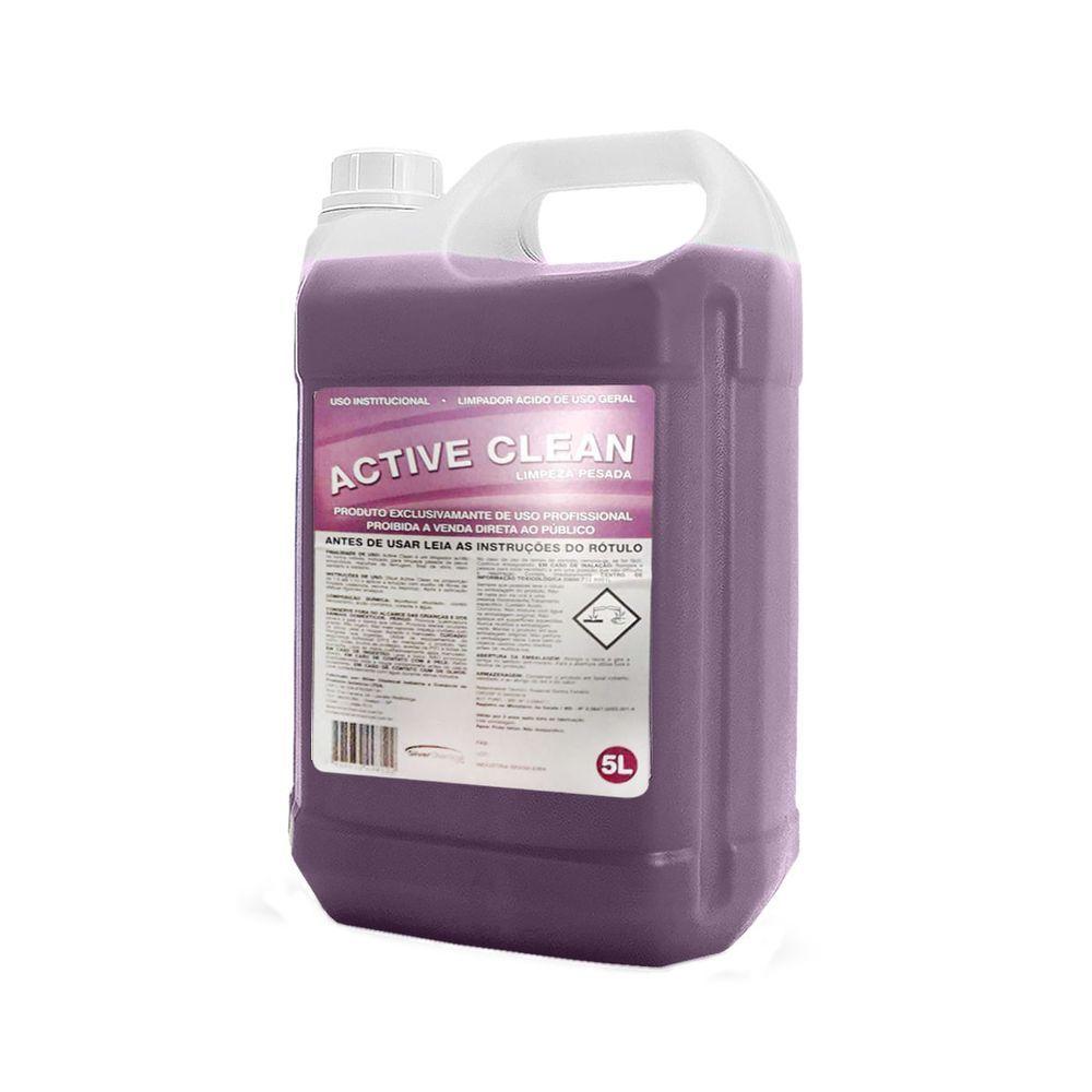 Miniatura Limpador ácido Active Clean 5 Litros Silver