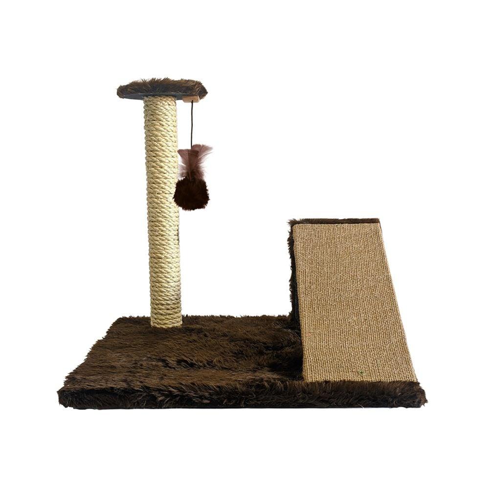 Miniatura Brinquedo Arranhador com Rampa Le Petin Recreio Cat Marrom - Tam. Único