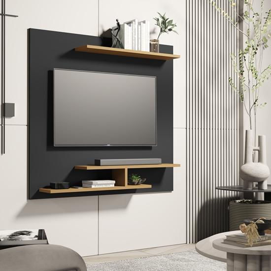 Miniatura Painel Tv Até 32 Polegadas Prateleiras Osias Plus Cores