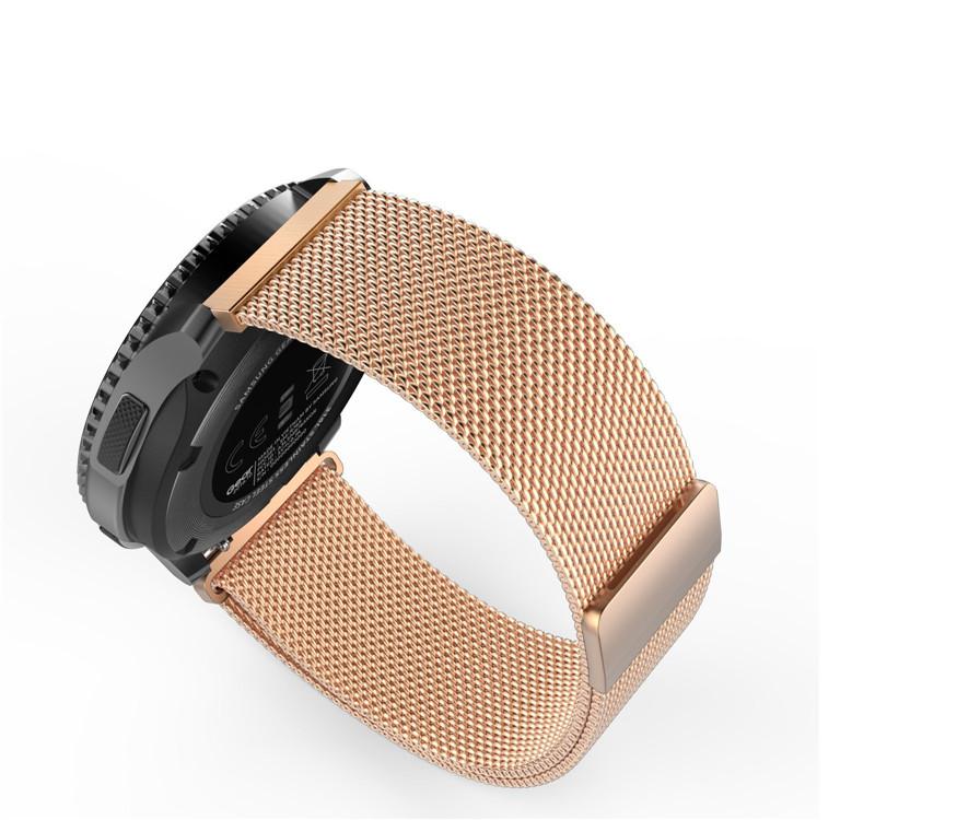 Miniatura Pulseira Milanese Samsung Galaxy Watch Bt 46Mm Gold Rose