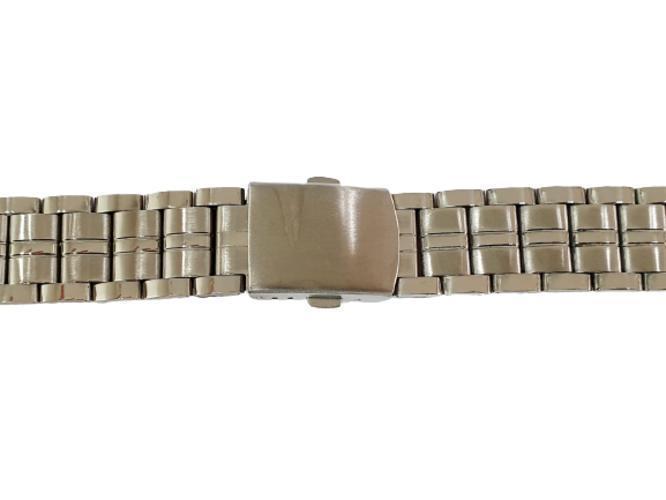 Miniatura Pulseira De Relógio Em Aço 20Mm Fecho Com Pusher