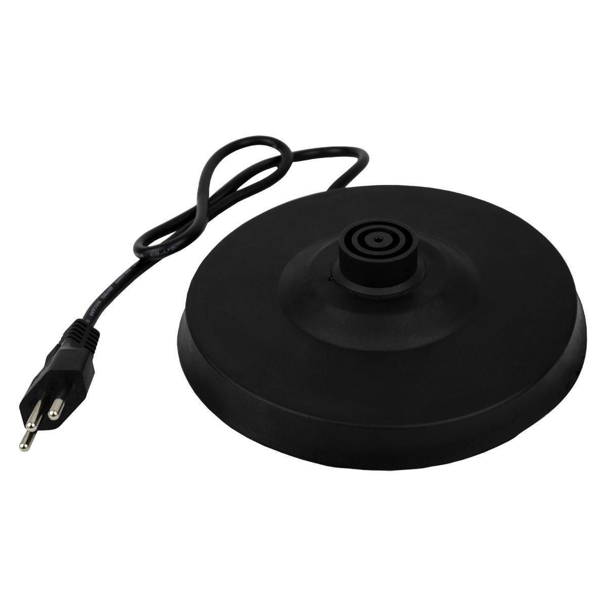 Chaleira Elétrica Inox Lunar Jarra Sem Fio 1,8L Elgin 127V