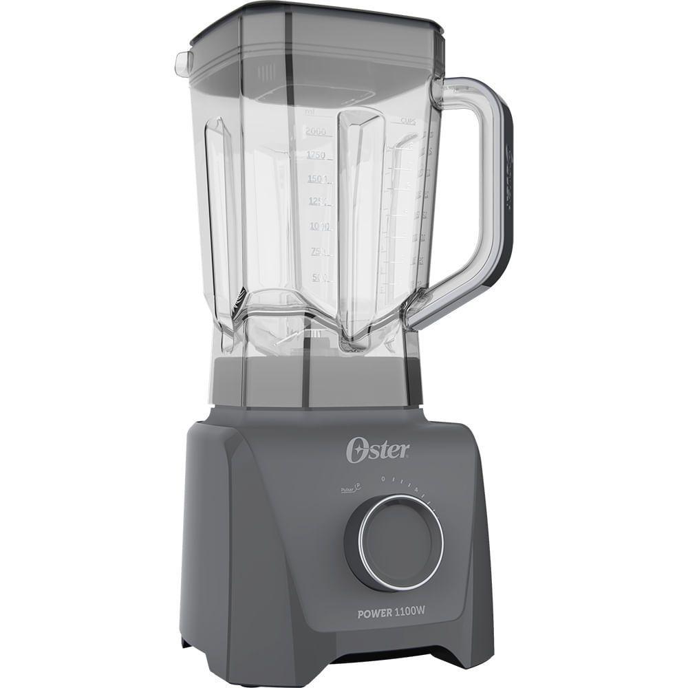 Liquidificador Oster 1100 Full Cinza 3,2L 110V