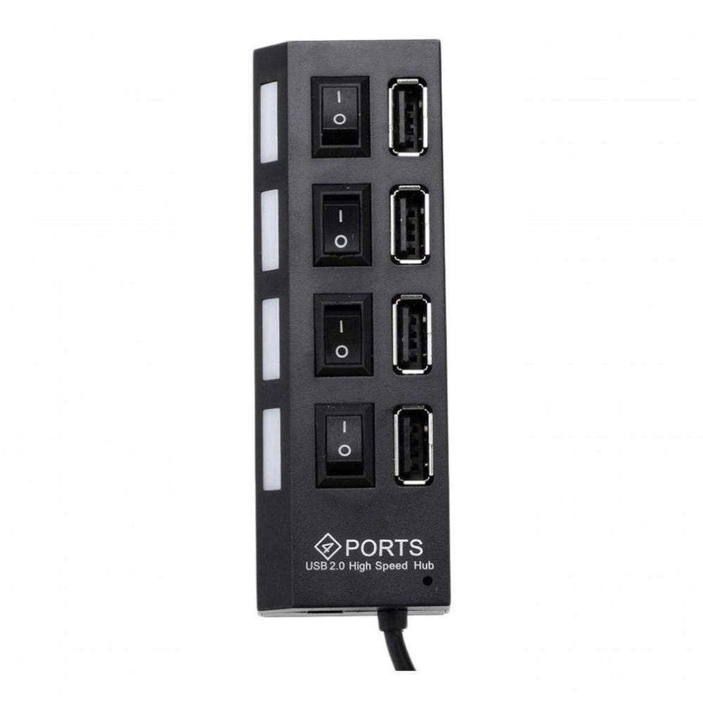 Miniatura Cabo Hub Usb Extensor 2.0 4 Portas High Speed Pendrive Mouse