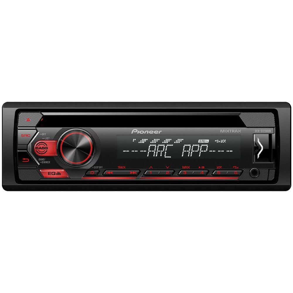 Miniatura Som Automotivo Pioneer Deh S1250ub Com Usb